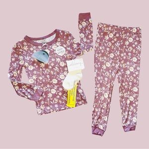 NWT Milkberry Bamboo 3pc Pj Set